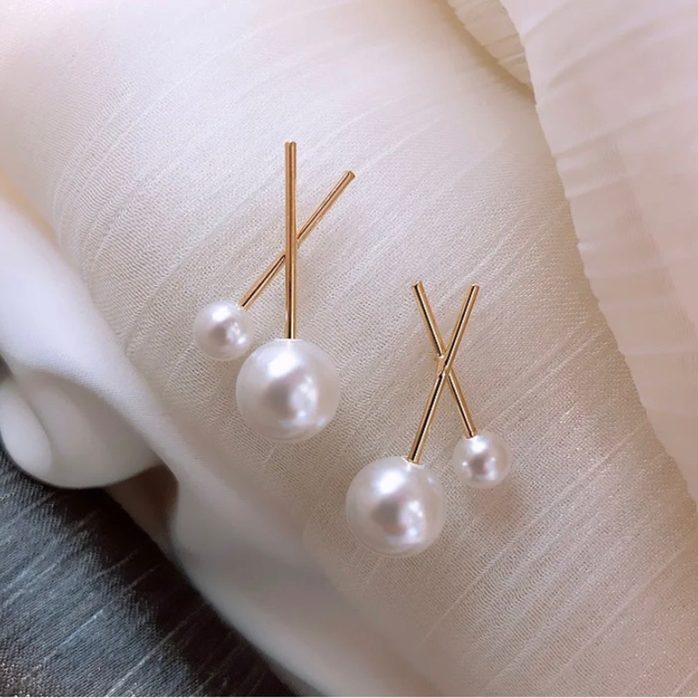 Unique & Chic Pearl Earrings Accessories Jewelry
